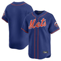 Arlishia NY.Mets Blank Player Royal Home Limited Stitched Jerseys