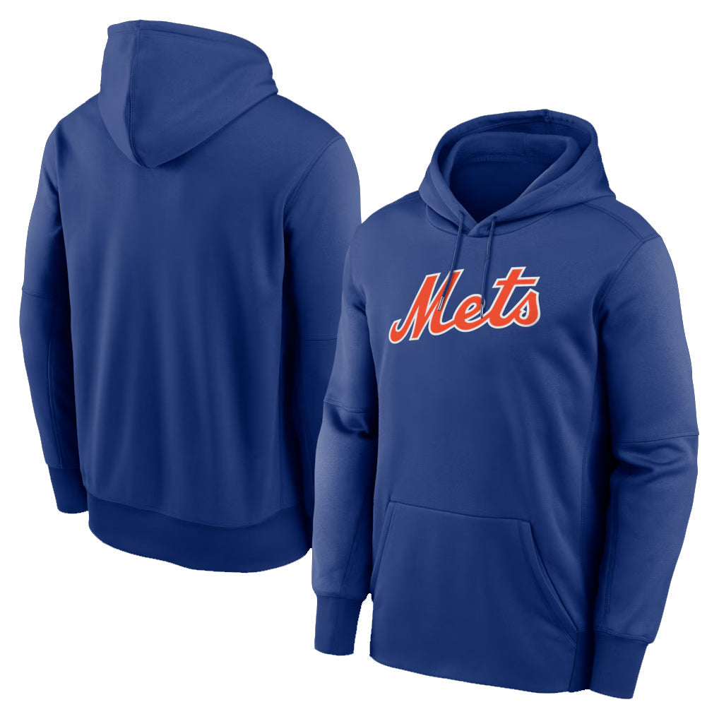 Arlishia NY.Mets Blank Player Royal Primary Therma Hoodie Stitched Jerseys