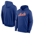 Arlishia NY.Mets Blank Player Royal Primary Therma Hoodie Stitched Jerseys