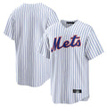 Arlishia NY.Mets Blank Player White Home Game Stitched Jerseys