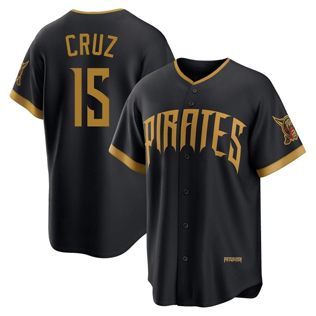 Arlishia P.Pirates #15 Oneil Cruz Player Black 2026 City Connect Home Game Stitched Jerseys