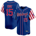 Arlishia P.Pirates #15 Oneil Cruz Player Royal 2025 Independence Day Vapor Premier Limited Stitched Jerseys