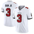 Arlishia TB.Buccaneers #3 Rueben Bain Jr. Player White Limited Vapor Untouchable Home Game Stitched Jerseys